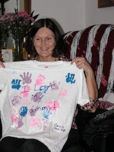 Grammy opening her Gift