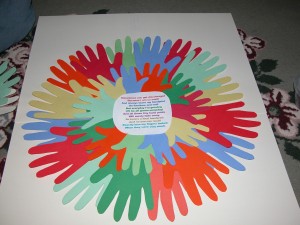 Handprint Wreath and Poem « Ally's Helpful Hints For Mommies