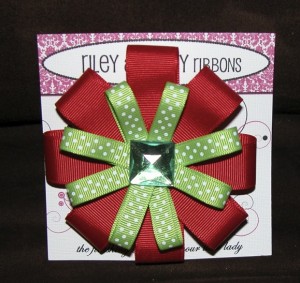 Christmas bow!